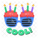 Birthday Glasses  Icon