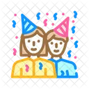 Birthday Guests  Icon
