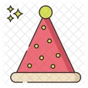 Birthday Hat Party Hat Party Cap Icon