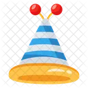 Birthday Hat Party Cap Festive Hat Icon