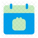 Birthday Calendar Gift Icon