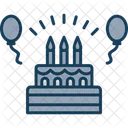 Birthday Party Celebration Icon