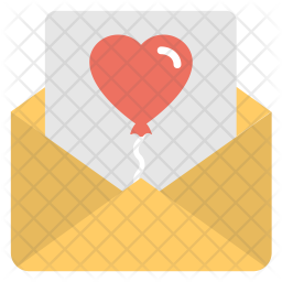 Birthday invitation Icon