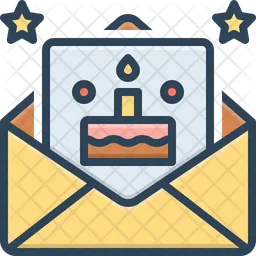 Birthday Invitation  Icon