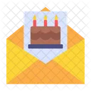 Birthday invite  Icon
