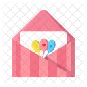 Letter Birthday Message Icon
