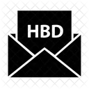 Birthday Letter Birthday Invitation Message Icon