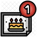 Birthday Notification  Icon