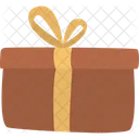 Birthday party with gift box  Icon