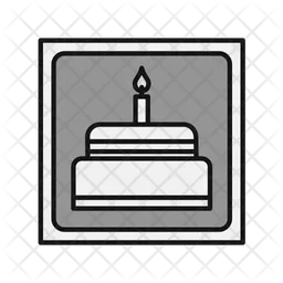 Birthday Photo  Icon