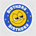 Birthday Smiley Birthday Emoji Happy Expression Icône