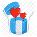 Birthday Surprise Gift Hamper Icon