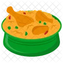 Biryani Chicken Leg Piece Icon