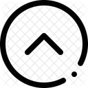Nach Oben Pfeil Aufwarts Schaltflache Symbol