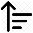 Nach Oben Pfeile Filter Symbol