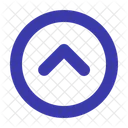 Nach Oben Pfeil Richtung Symbol