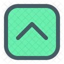 Pfeil Nach Oben Navigation Symbol