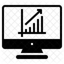 Oben Monitor Bildschirm Symbol