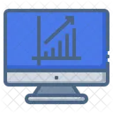 Oben Monitor Bildschirm Symbol