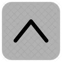 Nach Oben Pfeil Richtung Symbol