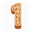 1 Numero De Biscoitos Biscoitos Biscoito Icon