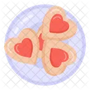 Bolos De Coracao Bolos De Amor Biscoitos De Coracao Icon