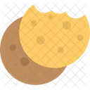 Biscotti Cracker Snack Icon