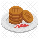 Biscotto Cracker Snack Icon