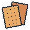 Biscuit Cracker Cookies Icon
