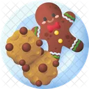 Biscuit De Noel Pain Depices Bonhomme En Pain Depices Icône