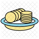 Slices Serving Cutting Icon
