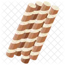 Stick Wafer Biscuit Icon