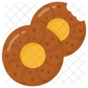 Cookies Biscuits Chocolate Chips Icon