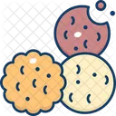 Biscuits Cookies Bakery Icon