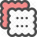 Biscuits Desert Fast Food Icon