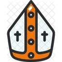 Bishops Hat St Patrick Day Calendar Icon