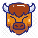 Bison Wildlife Heritage Icon