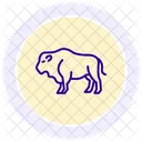 Bison Icône
