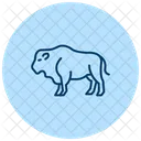 Bison Icône