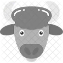 Bison Buffalo Mammoth Icon