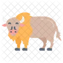 Bison Bull Buffalo Icon