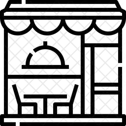 작은 레스토랑  아이콘