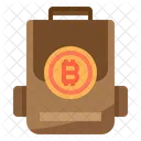 Bag Money Bitcoin Cryptocurrency Bit Coin Bag Cryptomcryptocurrency Icon