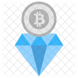 Bit coin Diamond  Icon