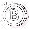 Bitcoin Cryptocurrency Coin Icon