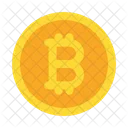 Bitcoin Dinero Moneda Icono
