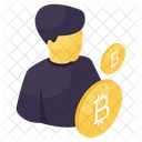 Bitcoin Cryptocurrency Crypto Icon
