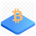 Bitcoin Cryptocurrency Currency Icono