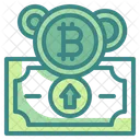 Bitcoin Moneda Criptomoneda Icono