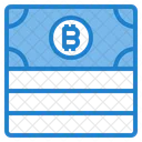 Bitcoin Money Earning Icon